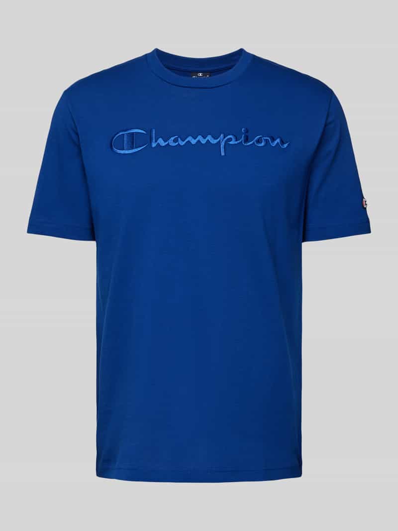 Champion T-shirt met labelstitching