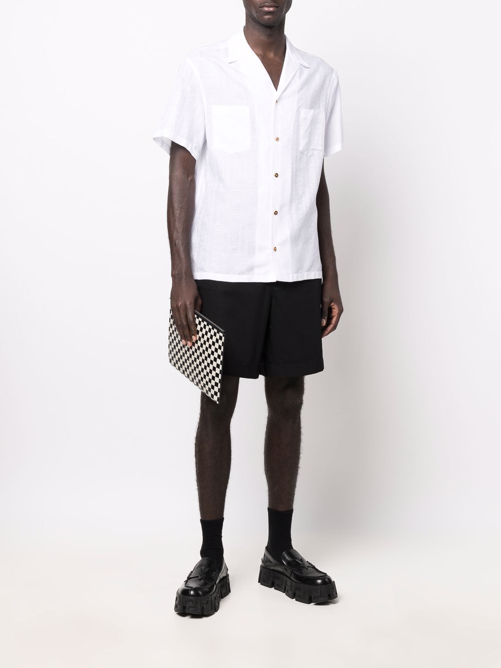 Versace Button-up overhemd - Wit