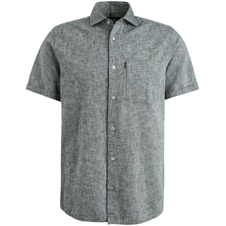 Vanguard T-Shirt Short Sleeve Shirt Linen Cotton bl