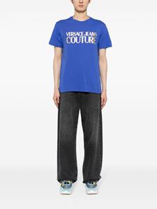 Versace Jeans Couture Katoenen T-shirt - Blauw