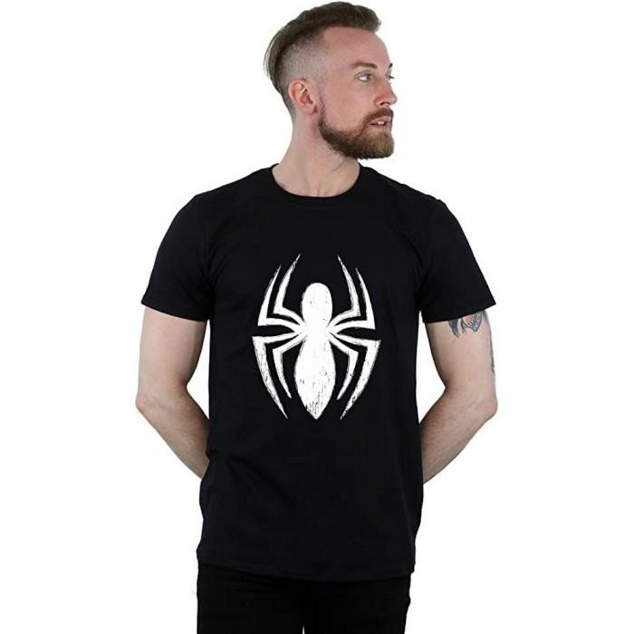 Spider-Man Mens Ultimate Logo Katoen T-Shirt