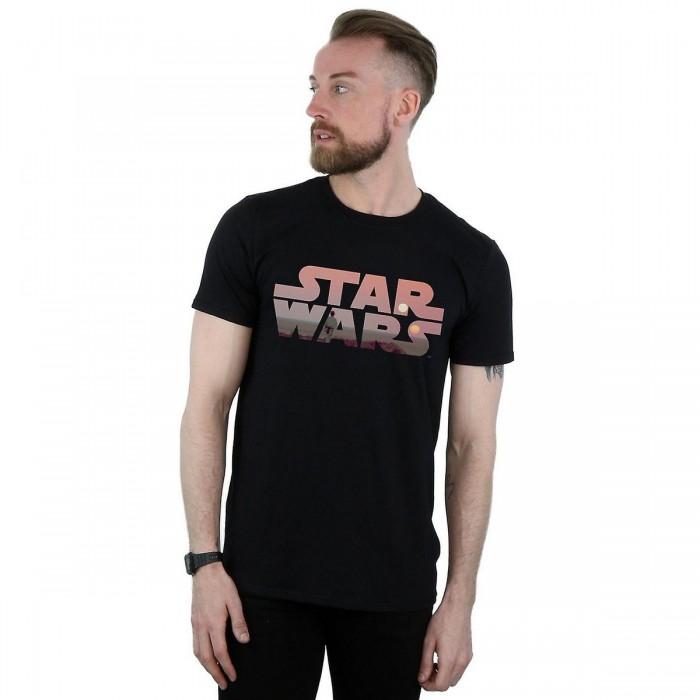Star Wars Mens Tatooine Logo Cotton T-Shirt