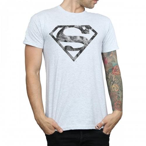 Superman Heren Marmer Logo T-Shirt
