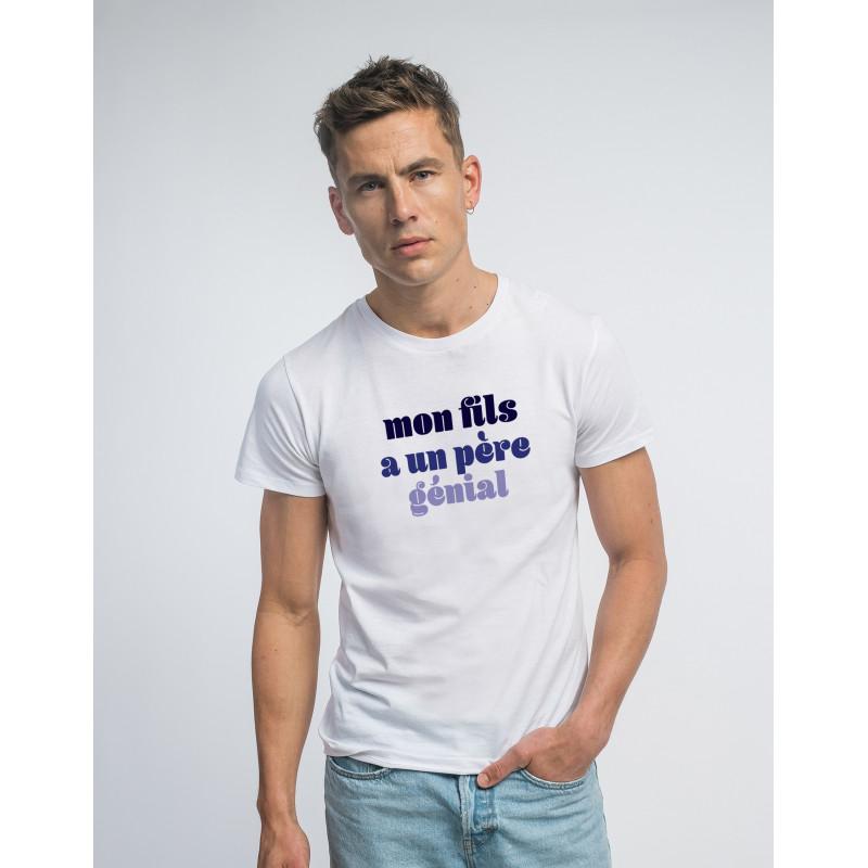 Ma Petite Tribu Heren T-shirt - MIJN ZOON HEEFT EEN GEWELDIGE VADER