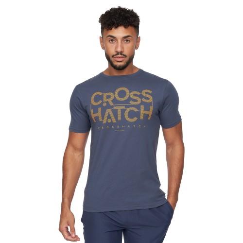 Crosshatch Meshouts-T-shirt voor heren
