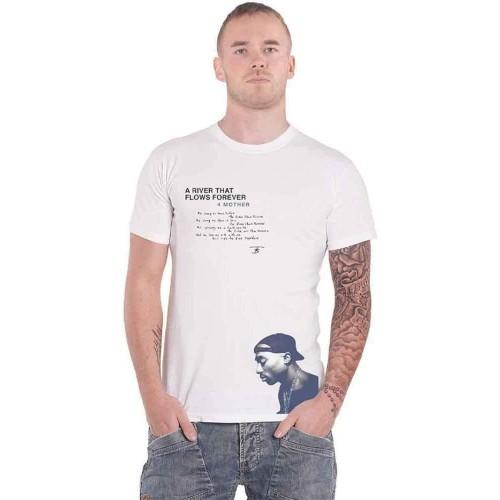 Pertemba FR - Apparel Tupac Shakur Unisex volwassene A River katoenen T-shirt