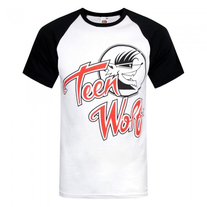 Pertemba FR - Apparel Teen Wolf officieel herenlogo Raglan T-shirt