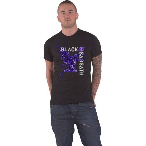 Black Sabbath Unisex volwassen Henry Retro katoenen T-shirt