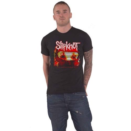Slipknot Unisex volwassen Chapeltown Rag Glitch T-shirt