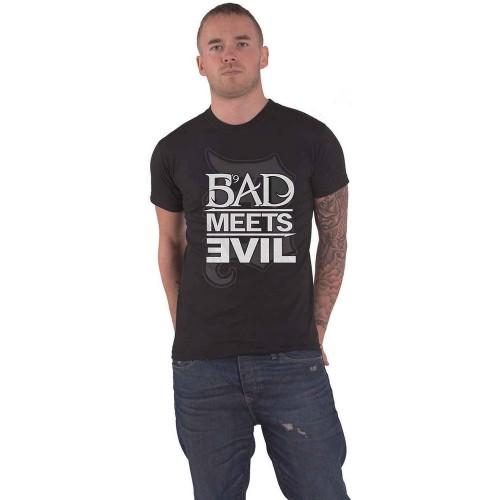 Pertemba FR - Apparel Bad Meets Evil Unisex volwassen logo katoenen T-shirt