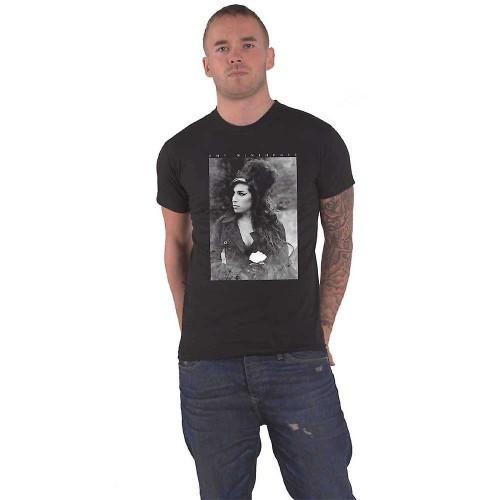 Pertemba FR - Apparel Amy Winehouse Unisex volwassen bloemportret katoenen T-shirt