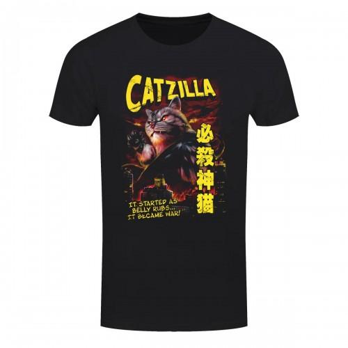 Pertemba FR - Apparel Horror katten heren Catzilla T-shirt