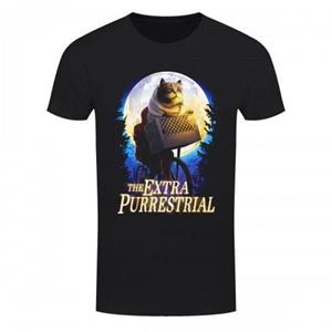 Pertemba FR - Apparel Horror Cats Heren het extra purrestrial T-shirt