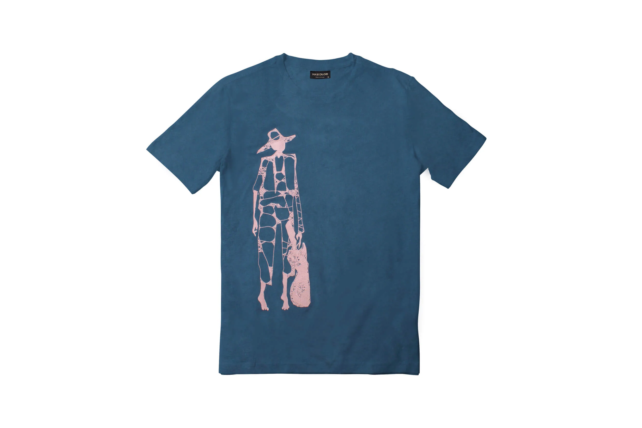 Mascolori Easton davy t-shirt petrol