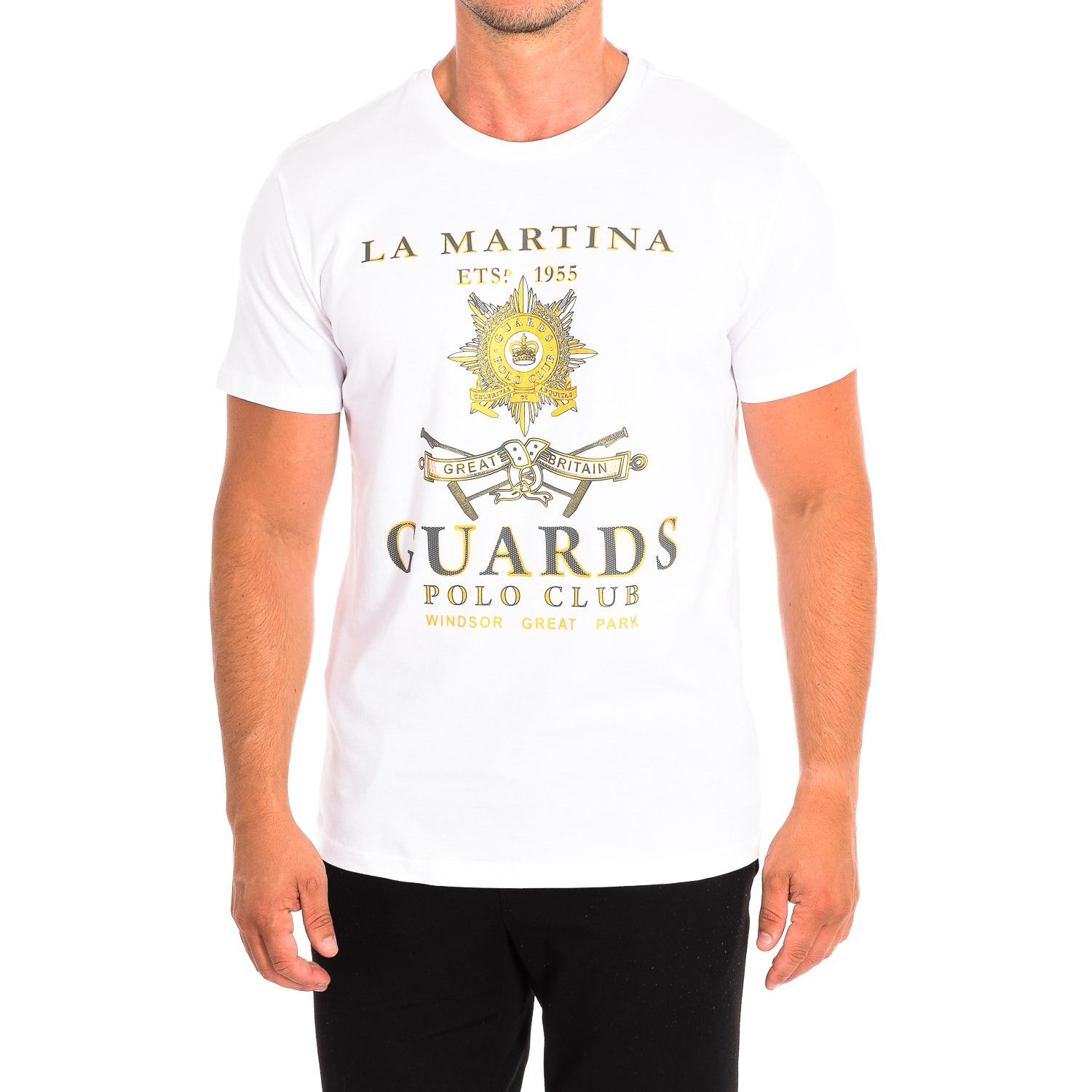 LA MARTINA T-shirt met korte mouwen TMRG30-JS206 heren