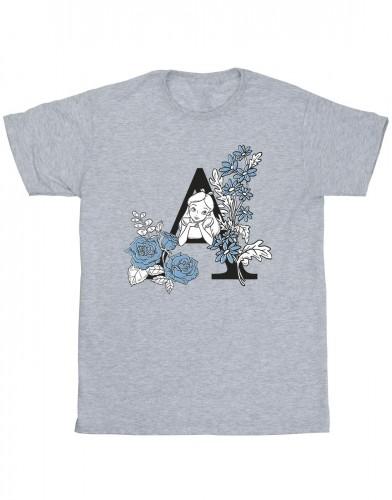 Disney Heren Alice In Wonderland Letter A T-shirt