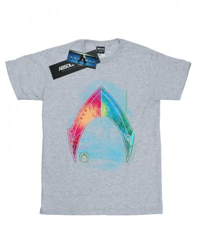 DC Comics Heren Aquaman Mera Logo T-shirt