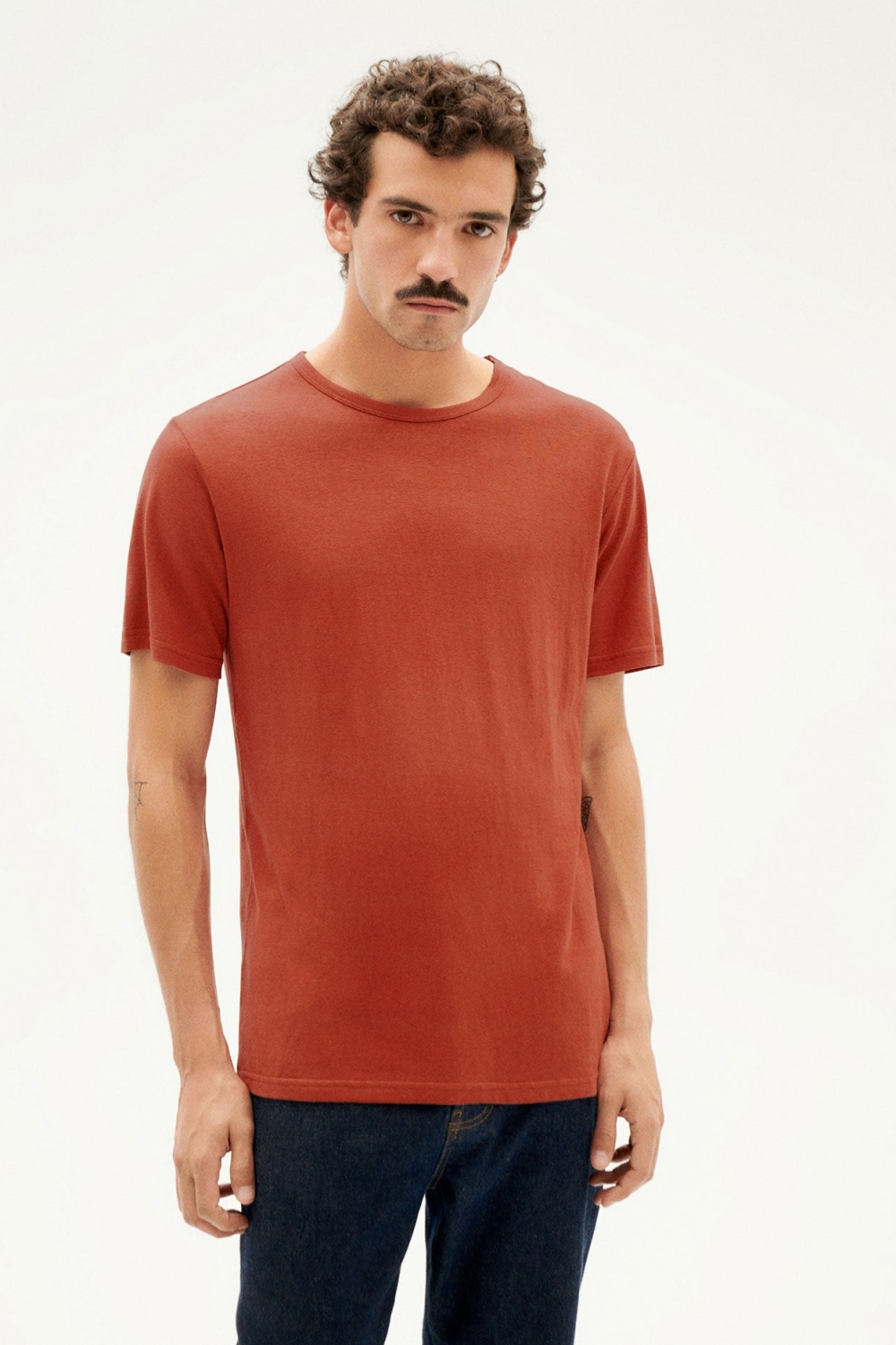 Thinking mu Herren vegan T-Shirt Lightweight Rot