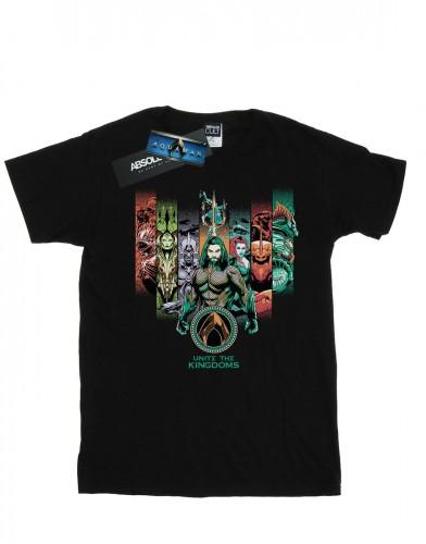 DC Comics Heren Aquaman Unite The Kingdoms T-shirt