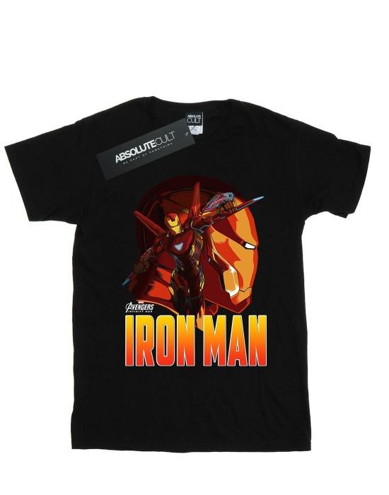 Marvel Heren Avengers Infinity War Iron Man karakter T-shirt