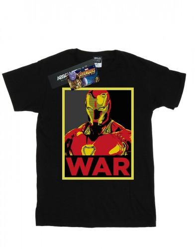 Marvel Heren Avengers Infinity War Iron Man War T-shirt