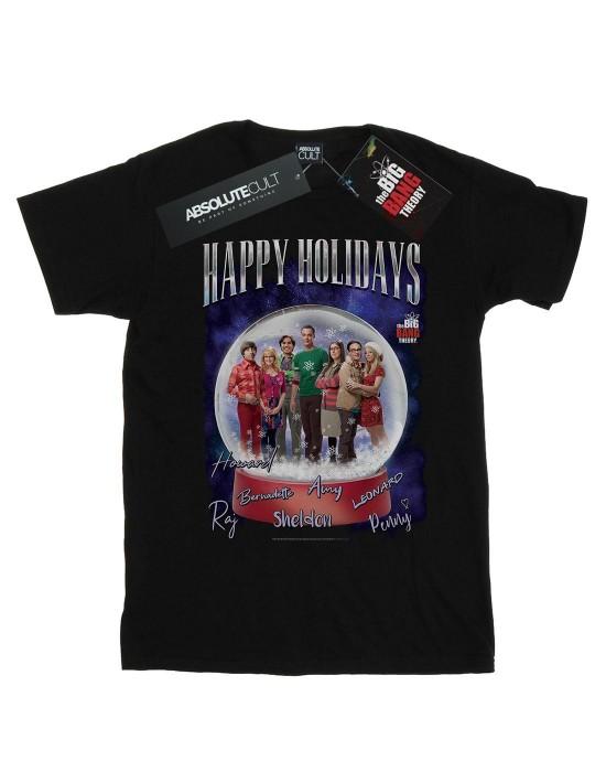 The Big Bang Theory Het Big Bang Theory Heren Happy Holidays T-shirt