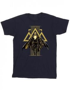 DC Comics Heren zwart Adam Rising gouden symbolen T-shirt