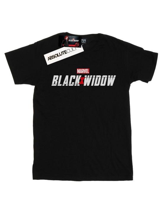 Marvel Heren Black Widow Movie Logo T-shirt
