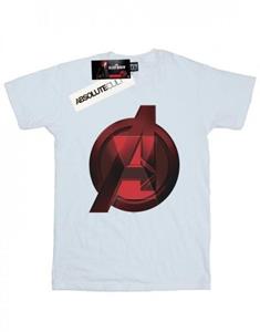 Marvel Heren Black Widow Movie Avengers Logo T-shirt