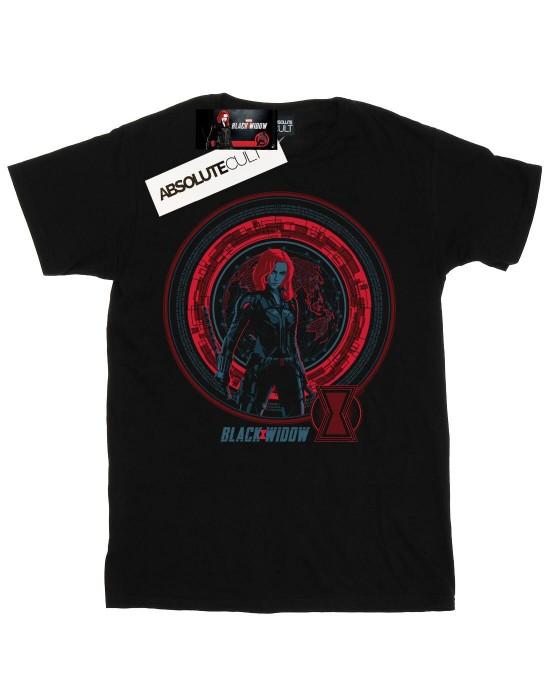 Marvel Black Widow filmcomputer Globe T-shirt voor heren