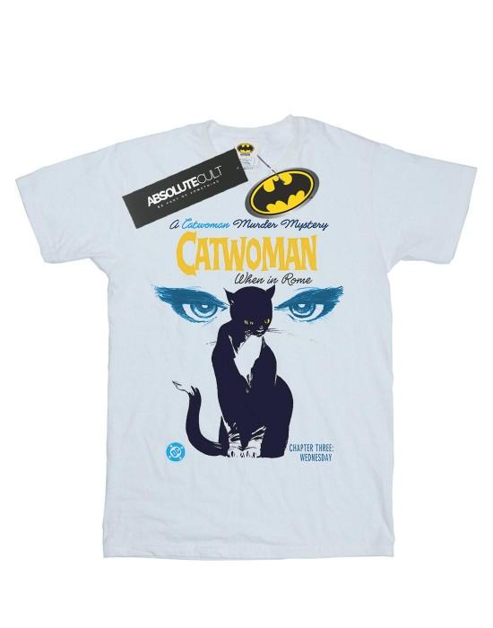 DC Comics Heren Batman Catwoman wanneer in Rome T-shirt