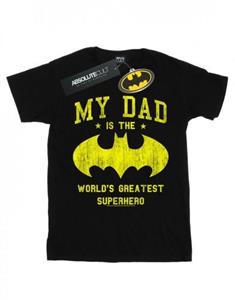 DC Comics Heren Batman Mijn vader is een superheld T-shirt