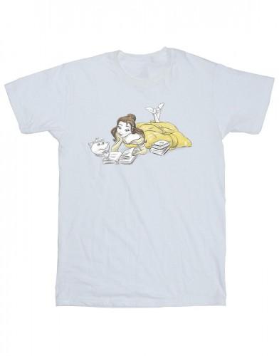 Disney heren Belle en het beest Belle lees-T-shirt