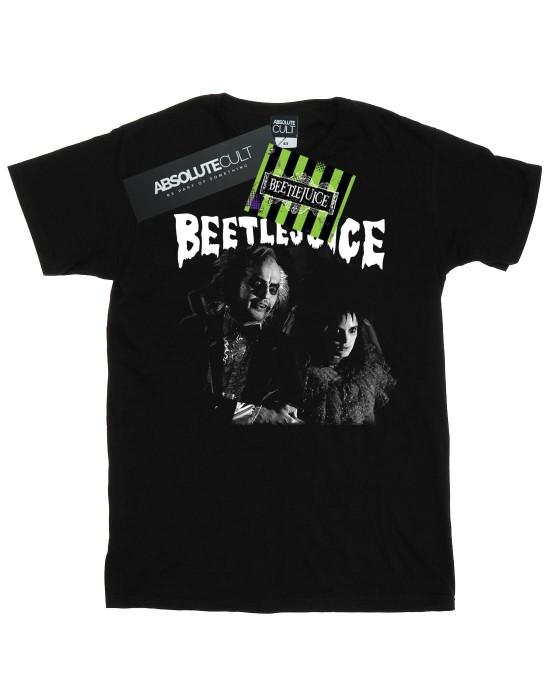 Beetlejuice heren zwart-wit paar T-shirt