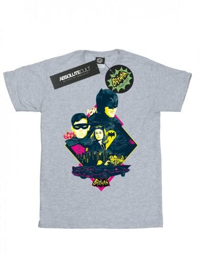 DC Comics Heren Batman TV-serie karakter pop-art T-shirt