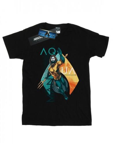 DC Comics Heren Aquaman tropisch icoon T-shirt