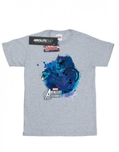 Marvel Heren Captain America Montage T-shirt