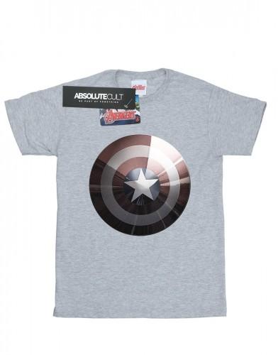 Marvel heren Captain America Shield glanzend T-shirt