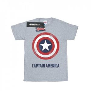 Marvel heren Captain America Shield tekst T-shirt