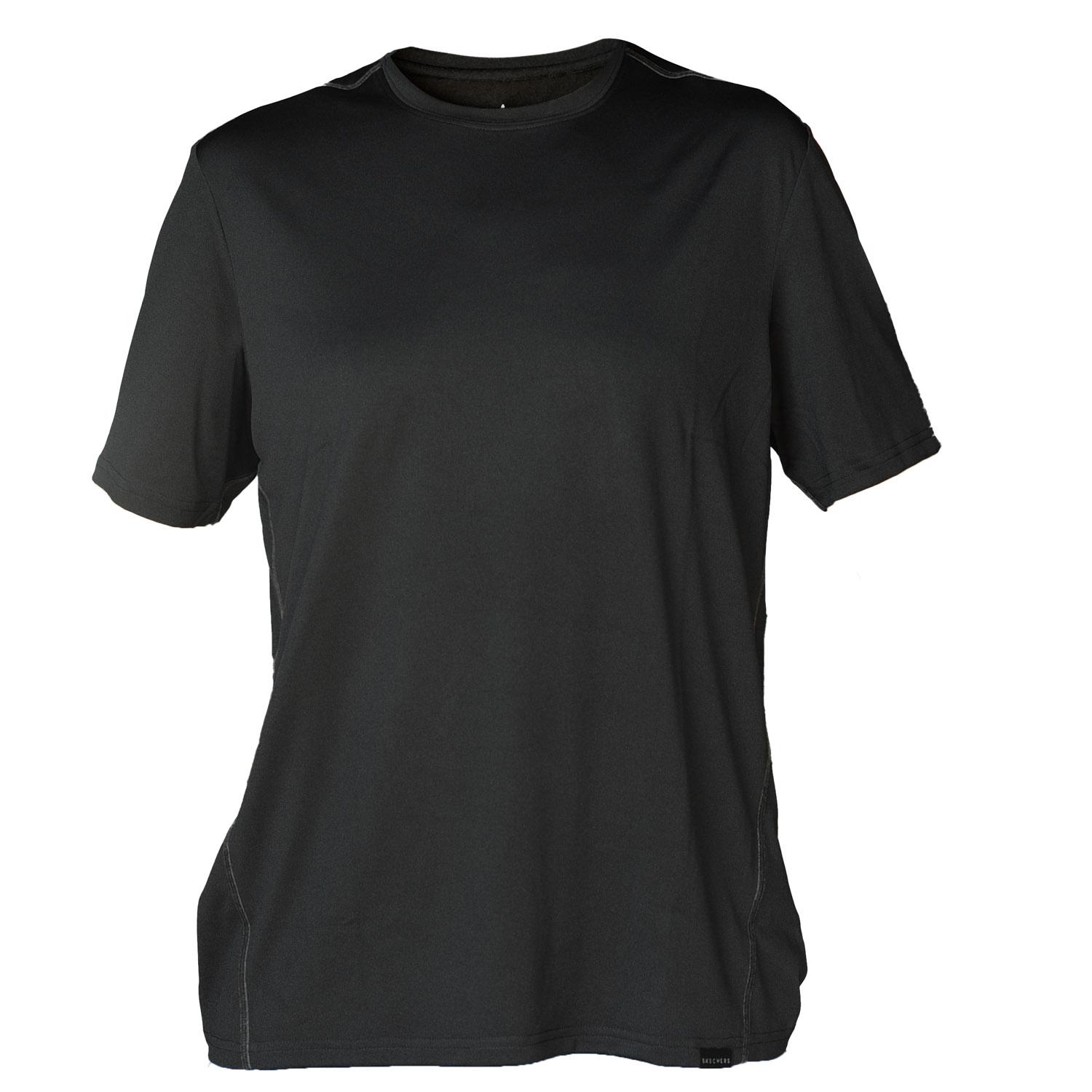 Skechers Godri Charge Tee, zwart T-shirt voor heren