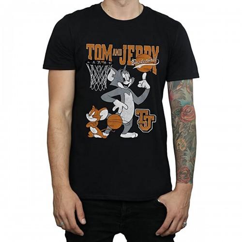 Tom And Jerry Tom en Jerry heren spinning basketbal katoenen T-shirt