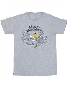 Disney heren Alice In Wonderland tijd voor thee T-shirt