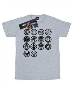 Marvel Heren Avengers Infinity War Icons Assembleer T-shirt