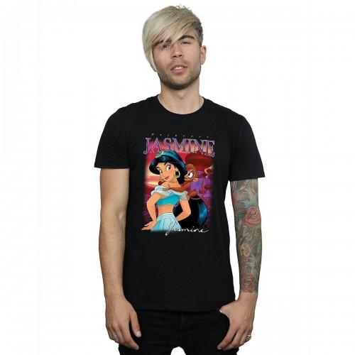 Aladdin Mens Jasmine Montage Cotton T-Shirt