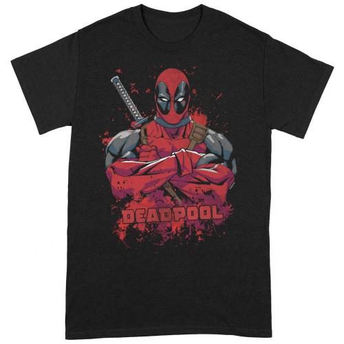 Deadpool Unisex volwassen pose T-shirt