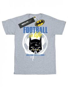 DC Comics Heren Batman Football is Life T-shirt