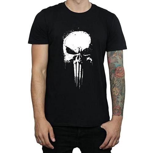 The Punisher Het Punisher katoenen T-shirt met spraylogo voor heren