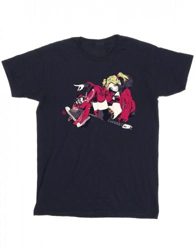 DC Comics Harley Quinn rolschaatsen T-shirt voor heren