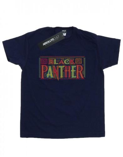 Marvel Heren Black Panther Tribal Logo T-shirt