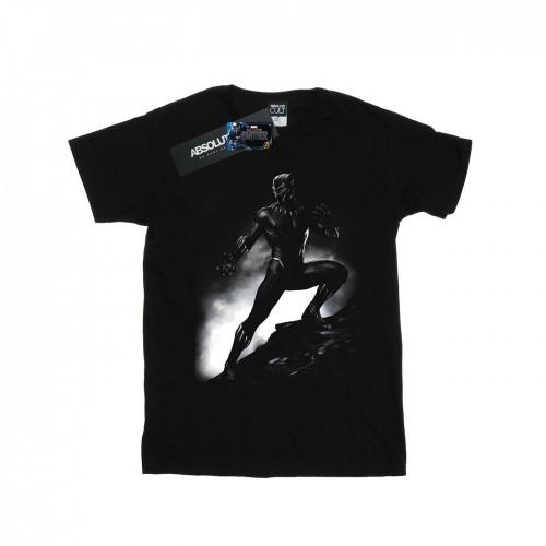 Marvel Heren Black Panther Staande Pose T-shirt